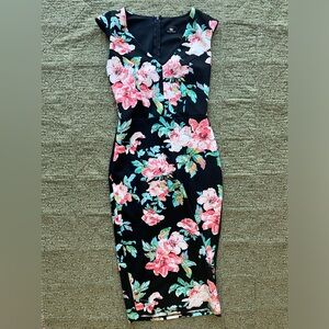 VaVaVoom Floral Dress